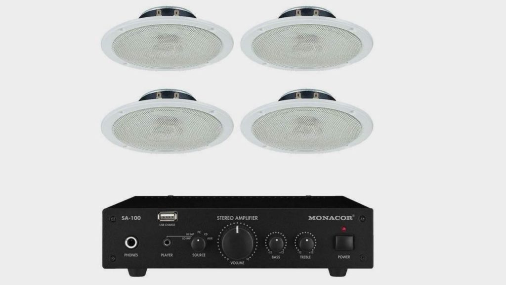Connect Ceiling Speakers to Amplifiers