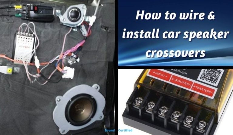 How to Install Component Speakers With Crossover | Best Way