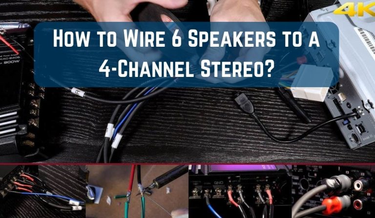 How to Wire 6 Speakers to a 4-Channel Stereo?