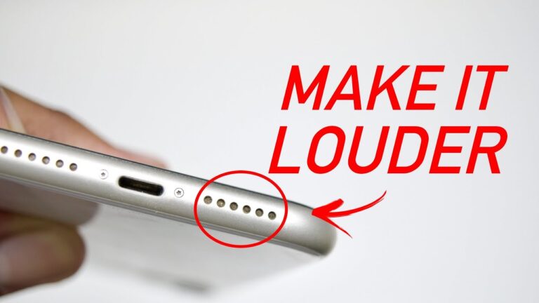 How to Clean Iphone Speaker Slot