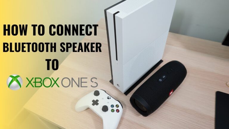 How to Connect a Bluetooth Speaker to Xbox One S