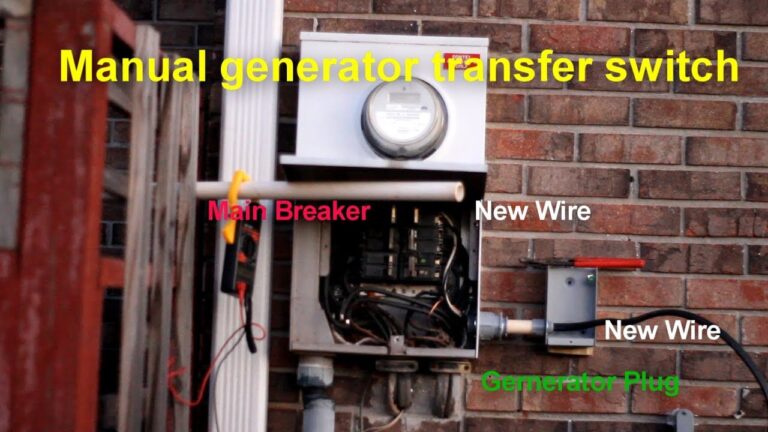 How to Install Manual Transfer Switch?